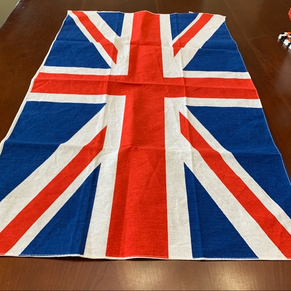 NEW- Union Flag/Jack British clothe flag placement fabric cotton decor - Picture 3 of 10